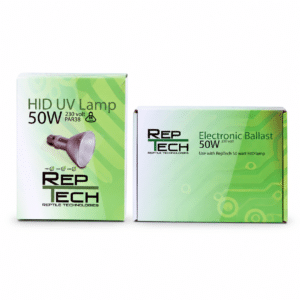 Zestaw Metahalogen 50W REPTECH i balast stały z okablowaniem