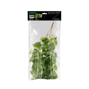 HabiStat sztuczna roślina do terrarium pnącze 60cm Begonia