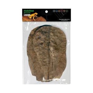 HabiStat Liście do terrarium Migdałecznik (małe) 10 szt.