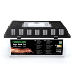HabiStat faunabox pojemnik hodowlany płaski M 30x20x15