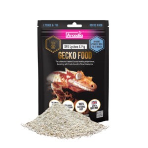 Arcadia Pokarm papka dla gekona orzęsionego Liczi i figa 180g